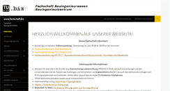 Desktop Screenshot of fachschaft.biz