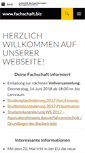 Mobile Screenshot of fachschaft.biz