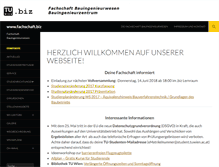 Tablet Screenshot of fachschaft.biz